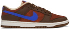 Nike Brown Dunk Low Retro PRM Sneakers