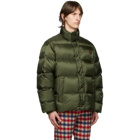 Gucci Green Down Ripstop Coat