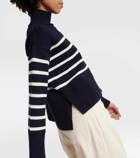 Veronica Beard Lancetti striped cotton sweater