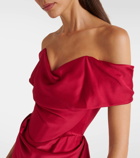 Vivienne Westwood Nova Cocotte silk satin corset gown