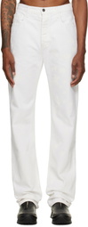 ALEXANDER DIGENOVA White Painter Jeans