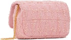 Versace Pink Mini Logo Bag