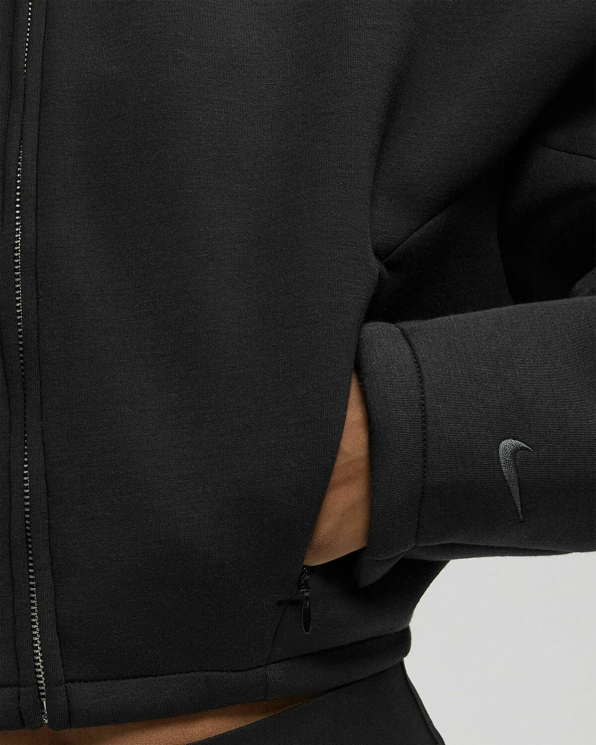 Nike PREGAME FLC FZ Black Womens Hoody