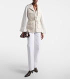Dorothee Schumacher Summer Of Love belted denim vest