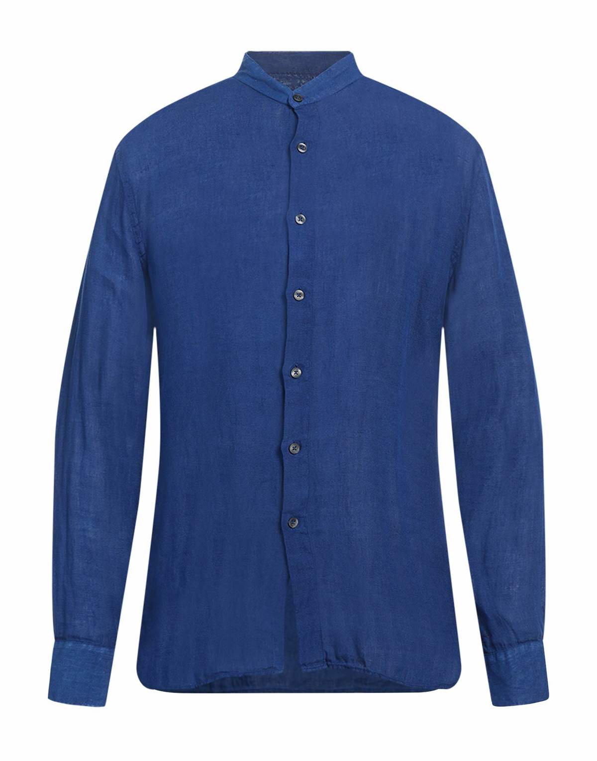 120% Lino Mens Shirt in Navy
