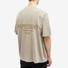 Represent Men's Owners Club T-Shirt in Mushroom