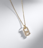 Messika So Move 18kt gold necklace with diamonds