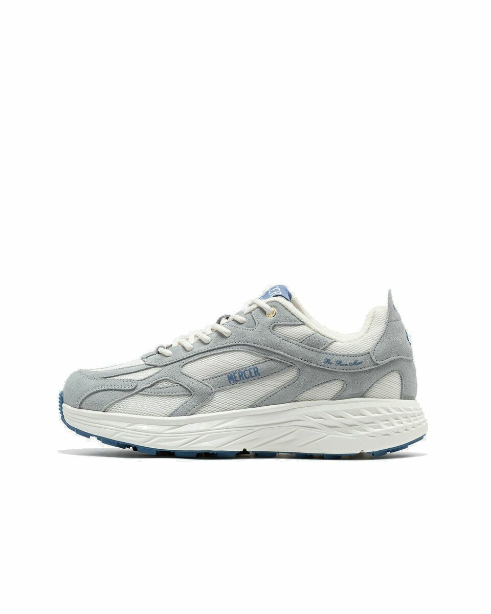 Photo: Mercer The Re Run Max Grey/White - Mens - Lowtop