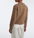Róhe Wool-blend mouliné sweater