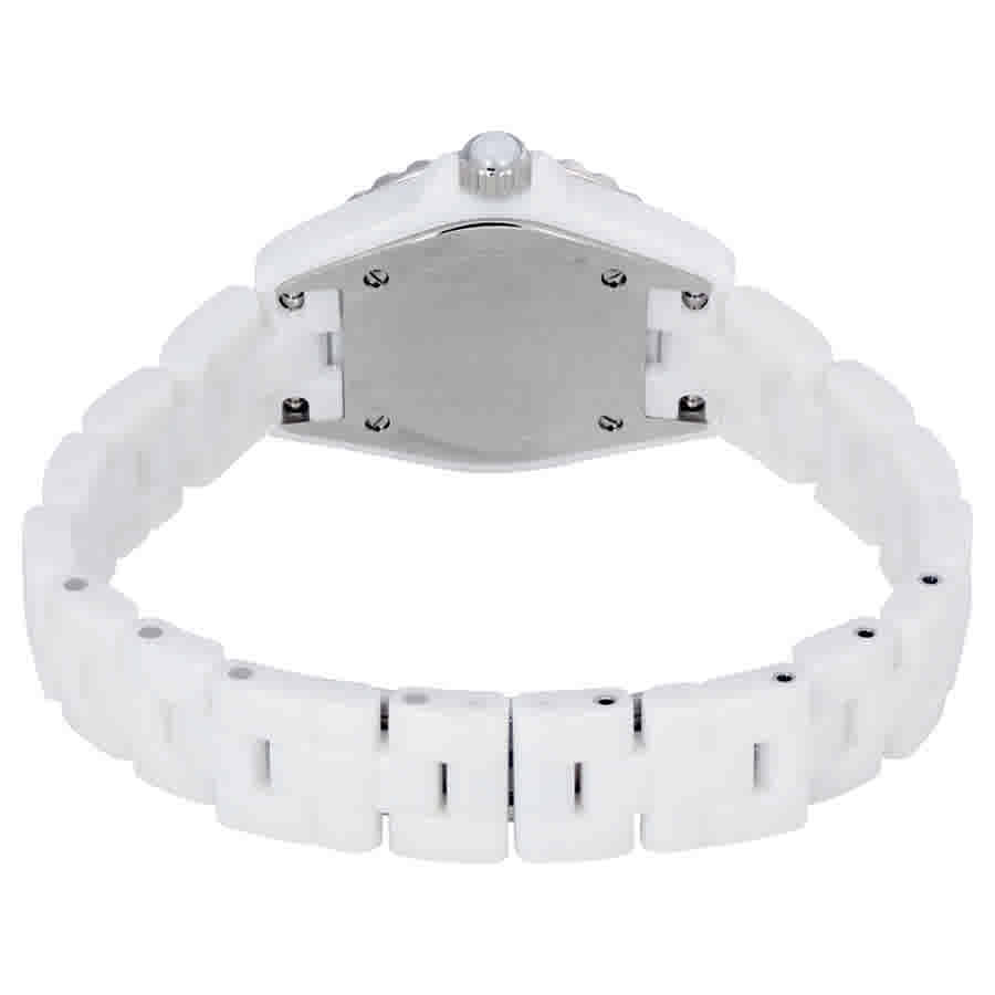 Chanel J12 Mother of Pearl White Ceramic Ladies Watch H2570