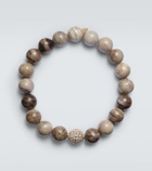 Sydney Evan Sterling silver bracelet with diamonds