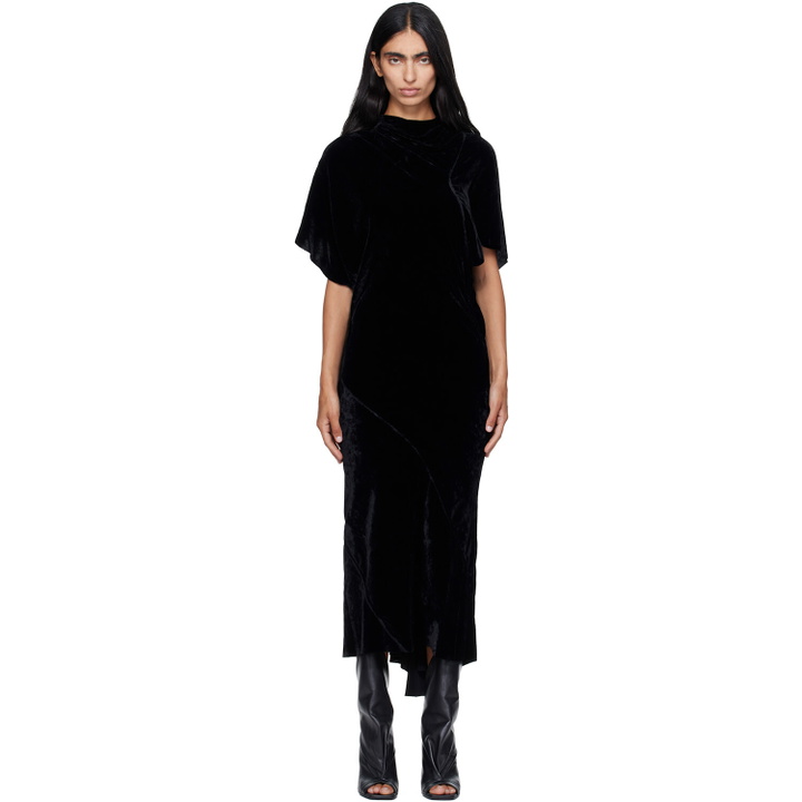 Photo: Rick Owens Black Tower Seb Midi Dress