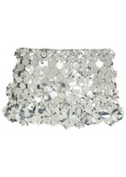 Rabanne Sequin-embellished Linked Metal Mini Skirt Silver