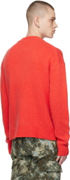 ALTU Red Pierced Sweater