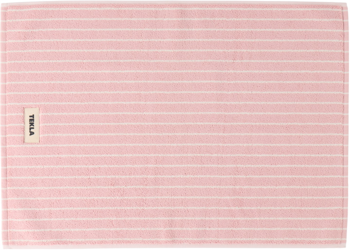 Photo: Tekla Pink Terry Bath Mat