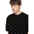 McQ Alexander McQueen Black Checkered T-Shirt