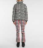 Perfect Moment Aurora houndstooth softshell ski pants