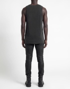 Balmain Mens Tank top Charcoal