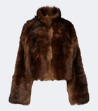 Nour Hammour Cameron shearling jacket
