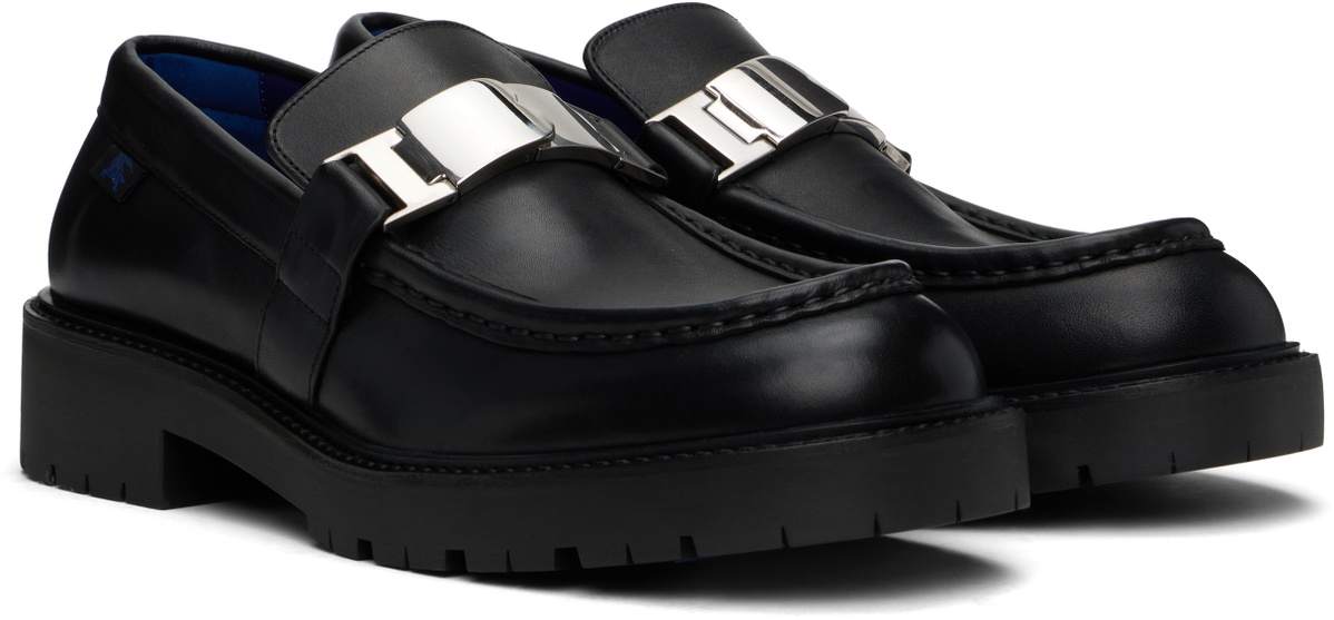 Burberry Black Raft Loafers