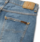 Nudie Jeans - Lean Dean Slim-Fit Tapered Organic Stretch-Denim Jeans - Men - Light denim