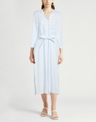 Peserico Womens Midi dress Sky in Blue