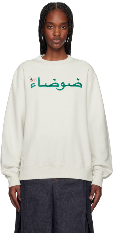 Photo: UNDERCOVER Gray 'Noise' Sweatshirt