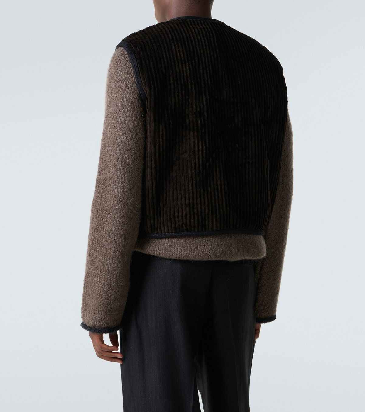 Our Legacy Top cotton corduroy vest
