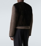 Our Legacy Top cotton corduroy vest