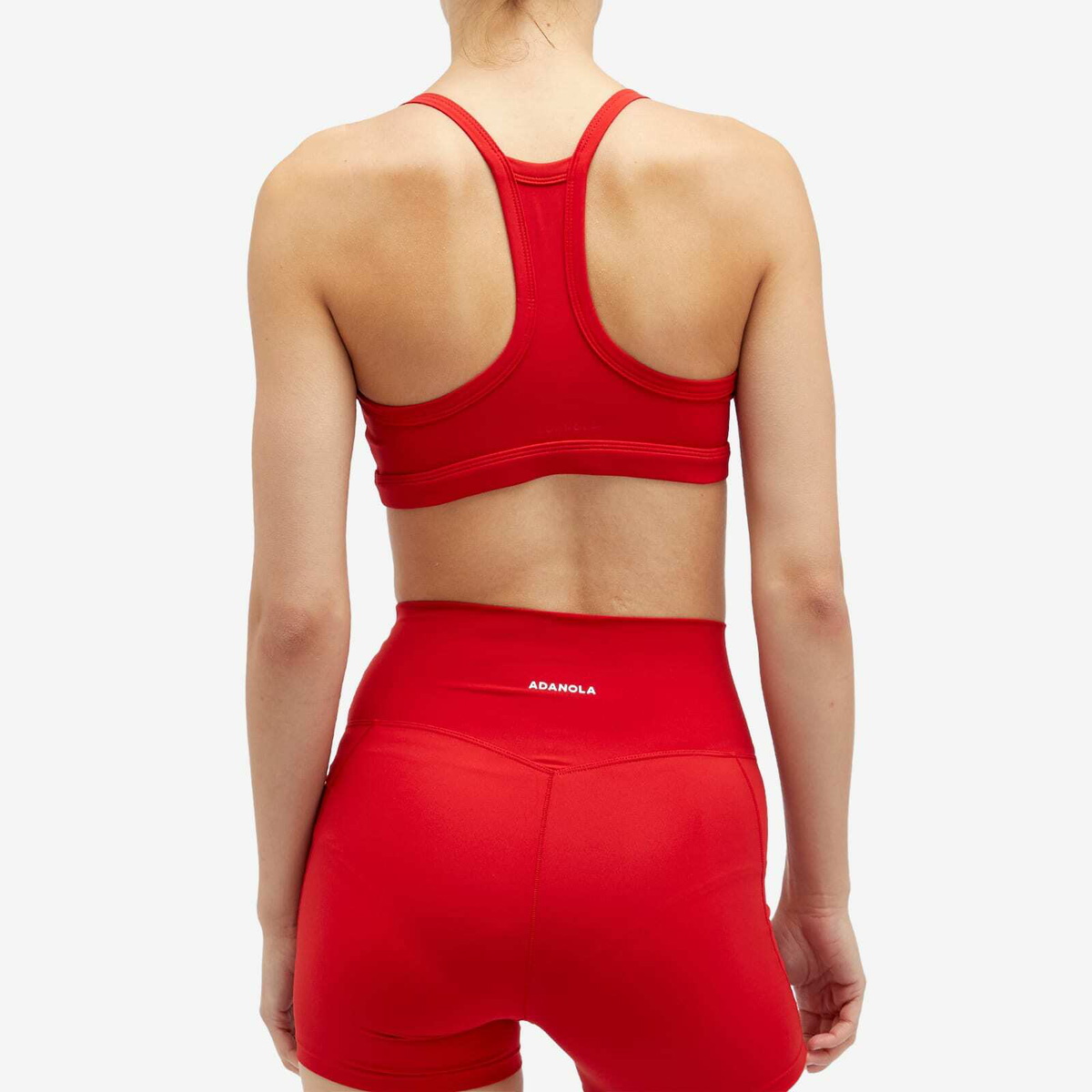 Adanola Women's Ultimate Strappy Racer Bra in Red