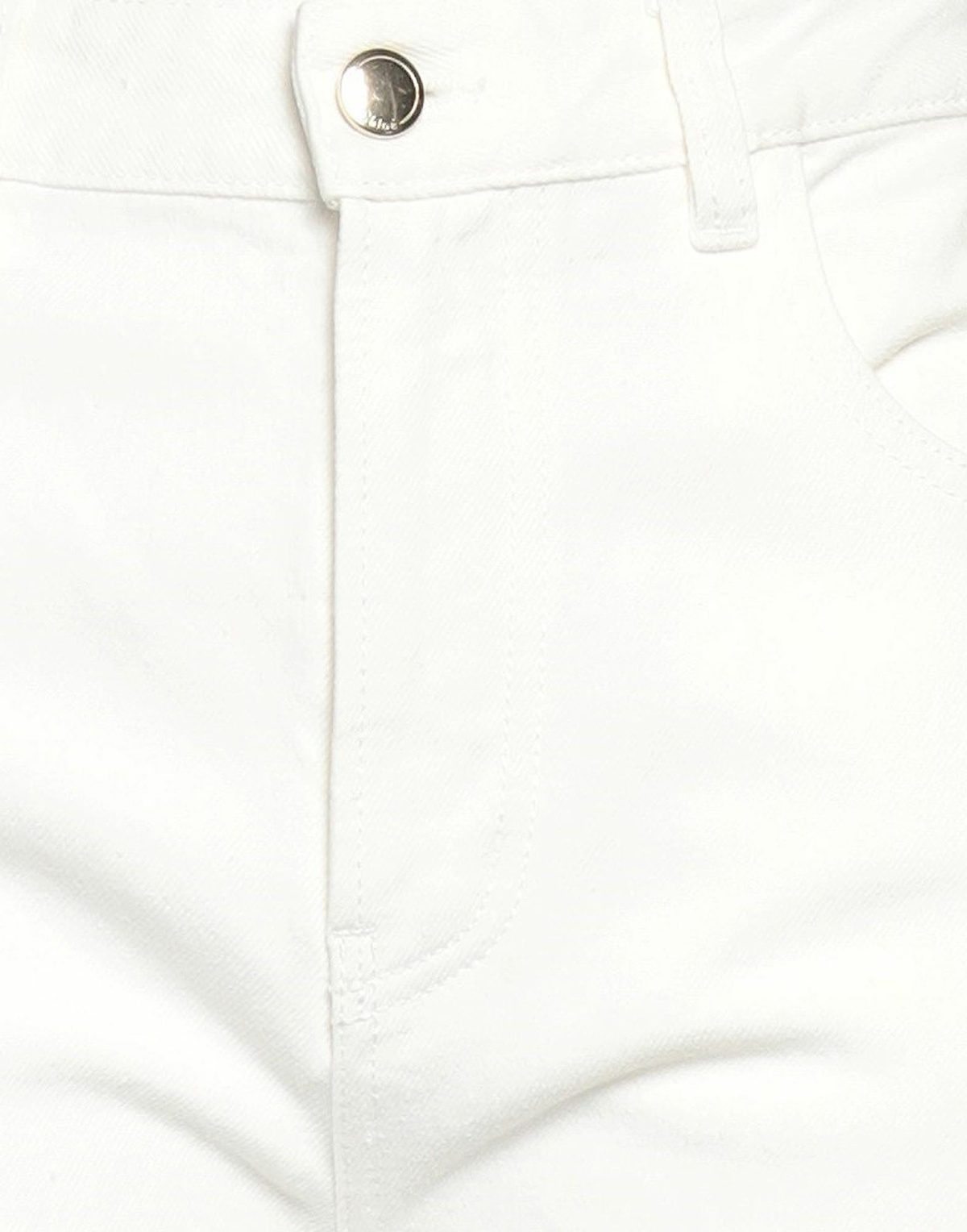 Chloé Womens Jeans Cream