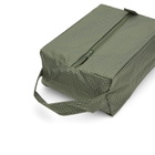 HAY Grid Wash Bag - Small in Dark Green 
