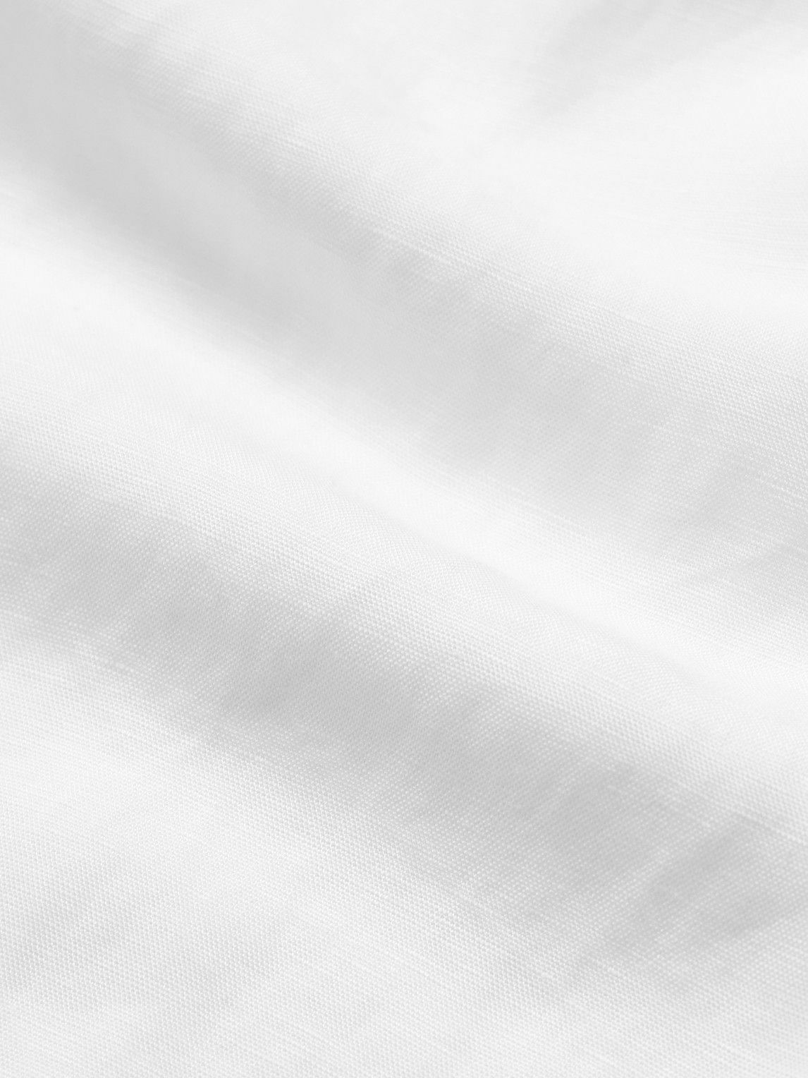 Onia - Linen and Lyocell-Blend Gauze Henley T-Shirt - White