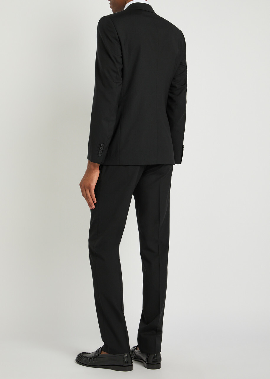 Dolce & Gabbana Martini Stretch-wool Suit Black