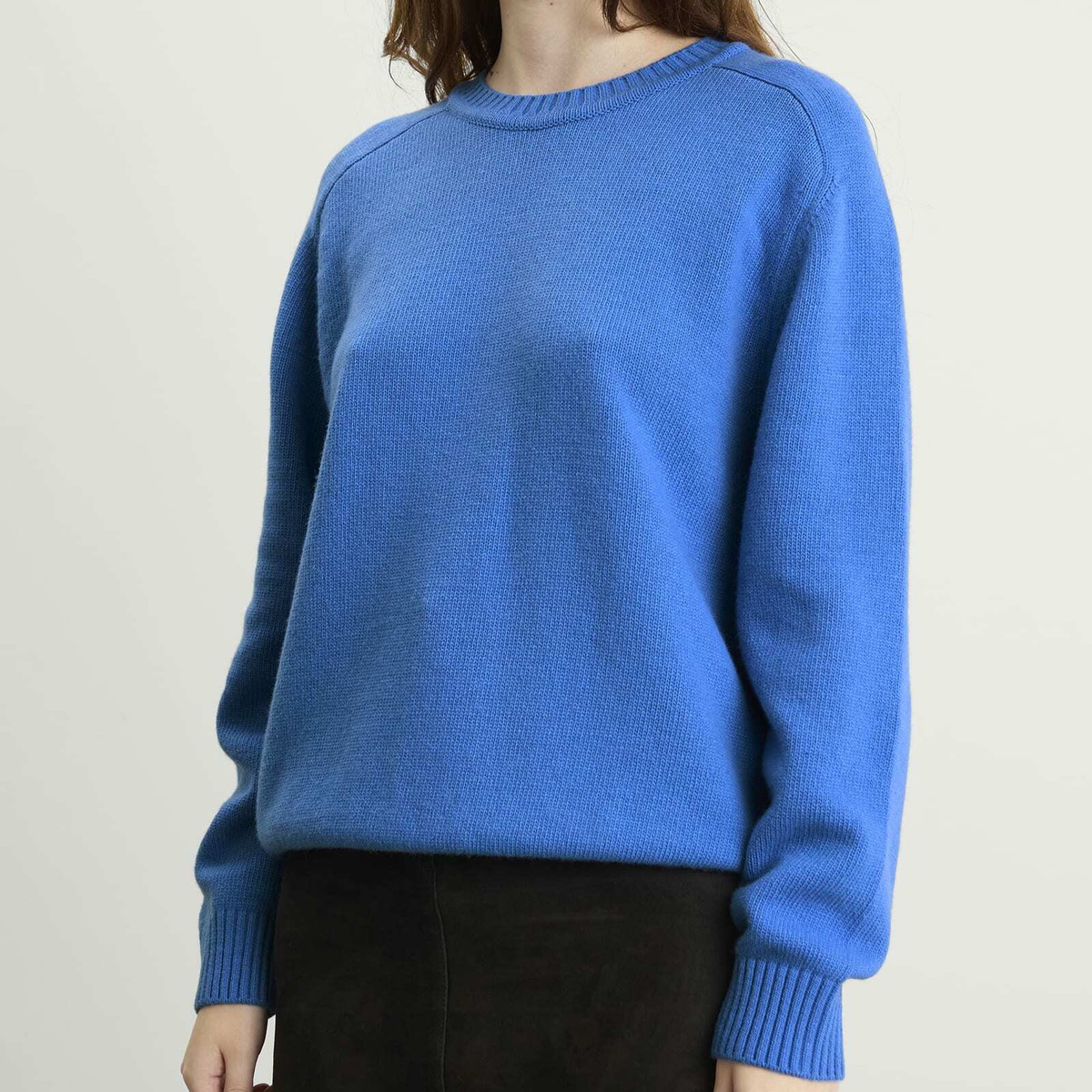 Nothing Written Women's Jude Round Pullover in Blue