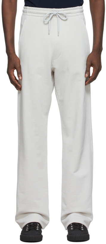 Photo: Dries Van Noten Grey French Terry Lounge Pants