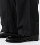 The Row Pascale cotton and silk straight pants