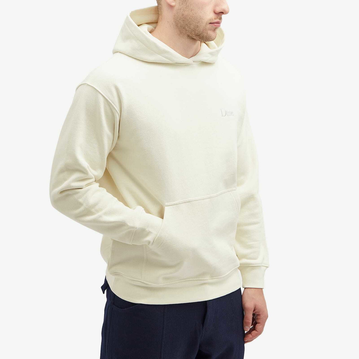 【DIME】DIME Classic Small Logo Hoodie NATURAL DIME MTL CLASSIC SMALL LOGO HOODIE NATURAL – Olympia Skateshop