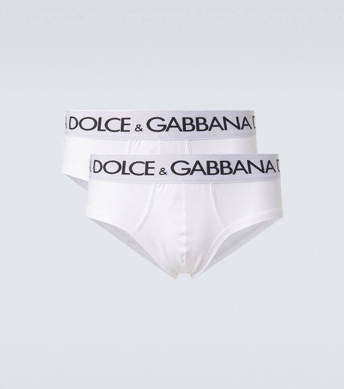 Dolce&Gabbana Set of 2 cotton-blend jersey briefs