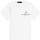 MASTERMIND WORLD Men's Cross Logo T-Shirt in White