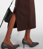 Entire Studios Lap cotton-blend midi dress