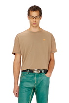 Diesel Long-sleeve T-shirt in burnout jersey - T-Shirts Mens in Brown