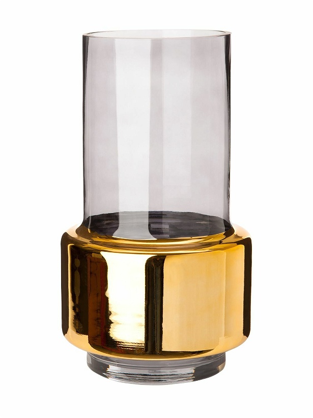 Photo: POLSPOTTEN - Medium Lobby Smoke Gold Vase
