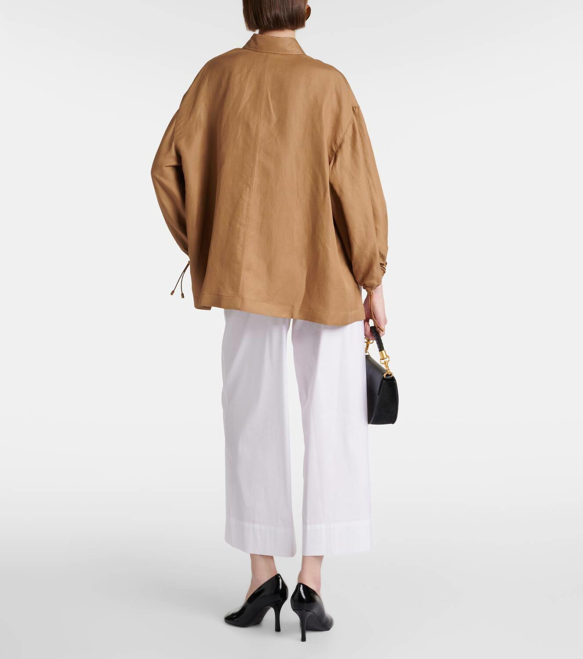 Max Mara Rodeo oversized linen and silk shirt Max Mara