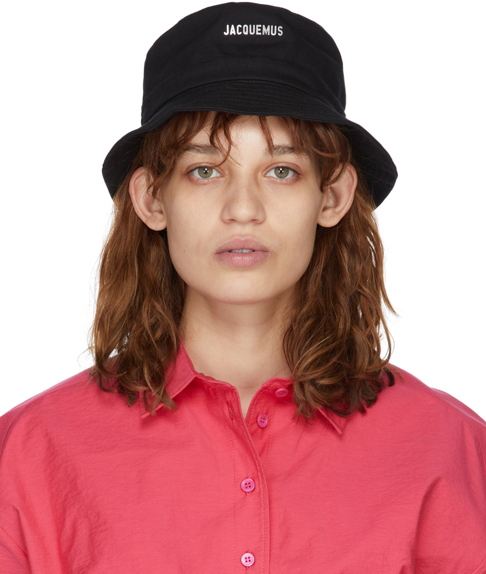 Jacquemus Pink Le Papier 'Le Bob Neve' Bucket Hat