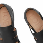 Loewe Men's Campo Sandal in Black