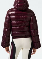Perfect Moment Polar Puffer ski Jacket Burgundy