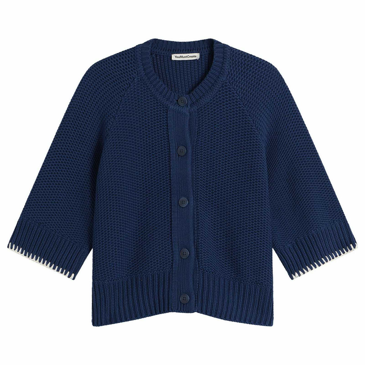 YMC Women's Kwai Cardigan in Navy