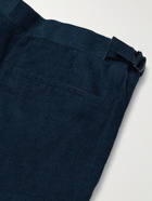 Richard James - Slim-Fit Cotton-Needlecord Trousers - Blue