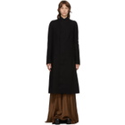 Haider Ackermann Black Wool Proud Coat